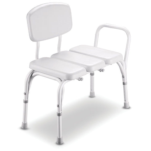 Bath Transfer Bench - Padded Seat and Back