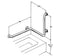 Bath Rail: Type 025: Concealed Flanges