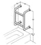 Bath Rail: Type 026: Concealed Flanges