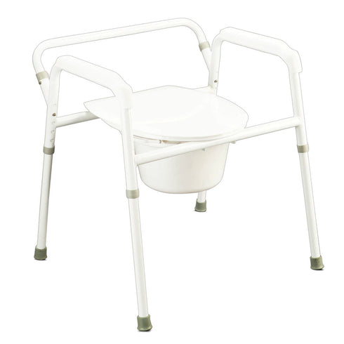 3 in 1 Commode, Toilet Surround, Overtoilet Aid, - Adjustable Height