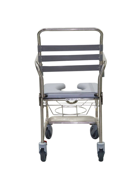 Shower Commode - Smik Care - Sliding Footplate - 460mm