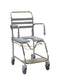 Shower Commode - Smik Care - Sliding Footplate - 460mm
