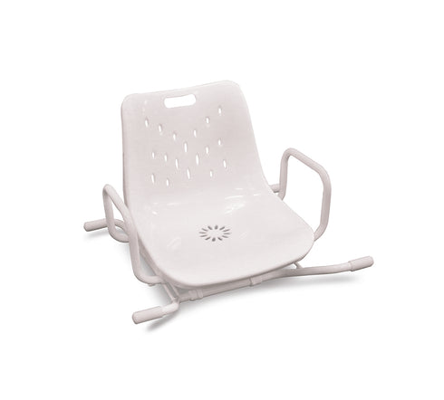 Bath Seat - Swivel Aluminum Powder-coated